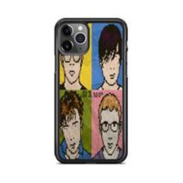 Blur Band 8bit Style Slim Phone Cases for iPhone 16/ 15/ 14/ 13/ 12/ 11/  X/ 8 & Samsung Galaxy Series